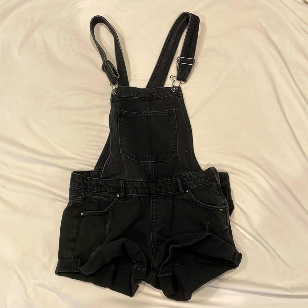 Denim Co Black Overalls